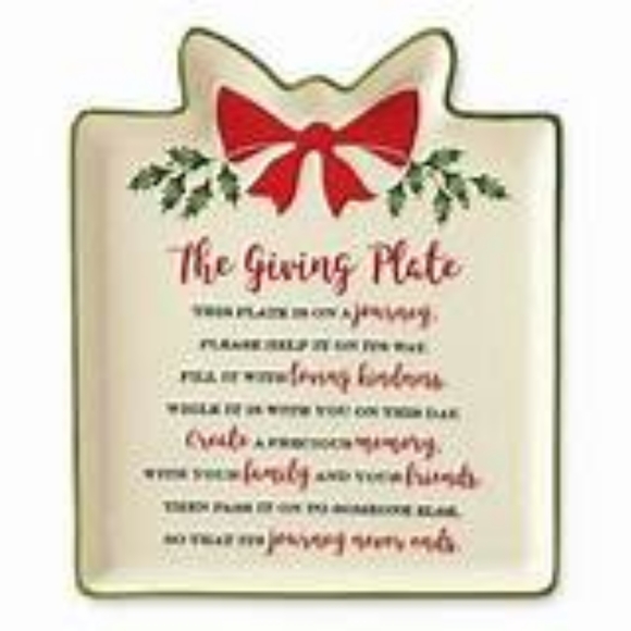 Lenox Hosting the Holidays Gift Giving Plate - Picture 2 of 6